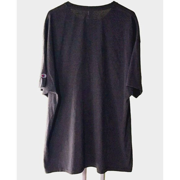 Champion Mens Size XXL Penn State T Shirt Charcoal Gray Tee Y2K University Comfy - Picture 2 of 11